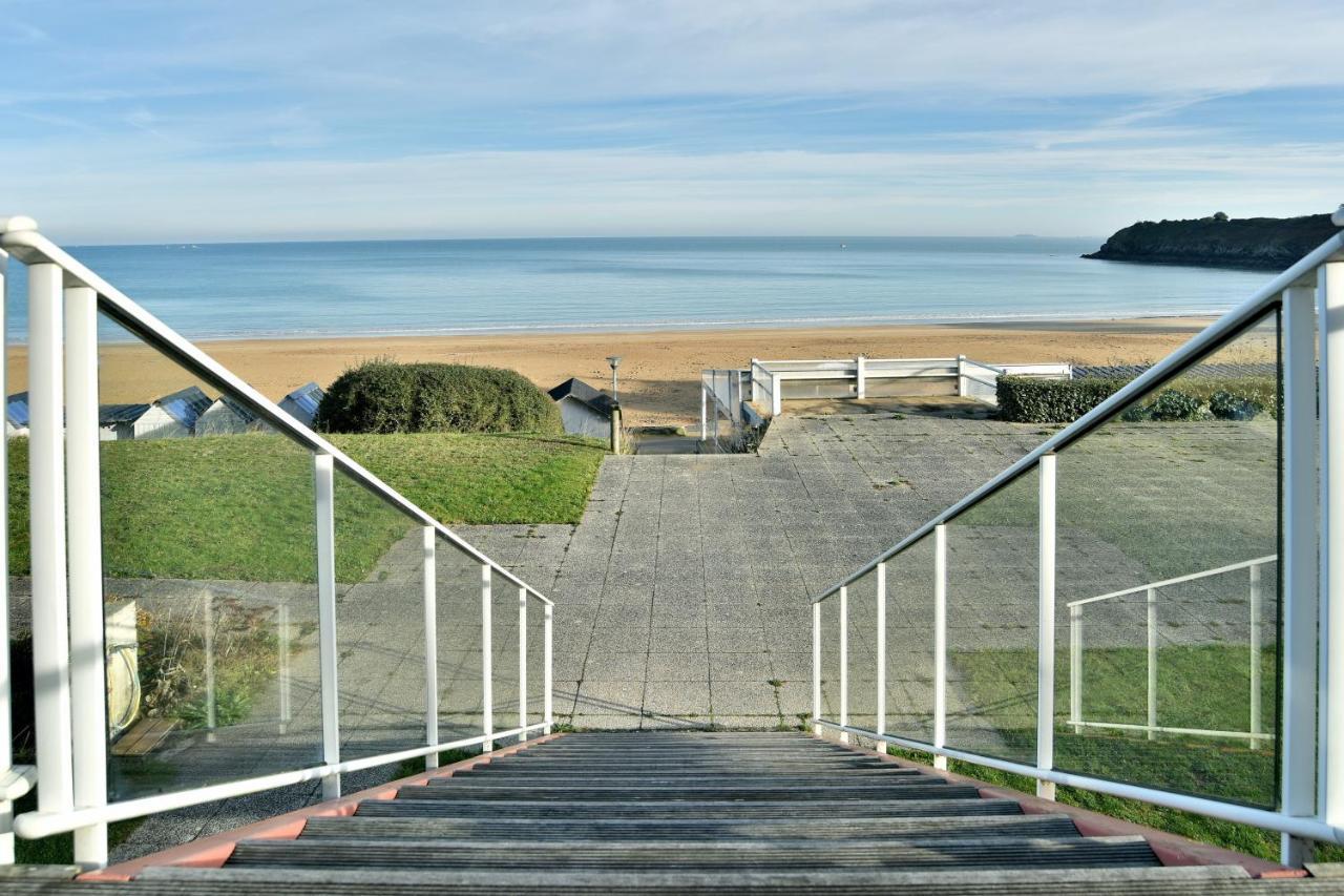 Les Pieds Dans Le Sable - Appt Vue Mer Saint-Cast-le-Guildo Eksteriør billede